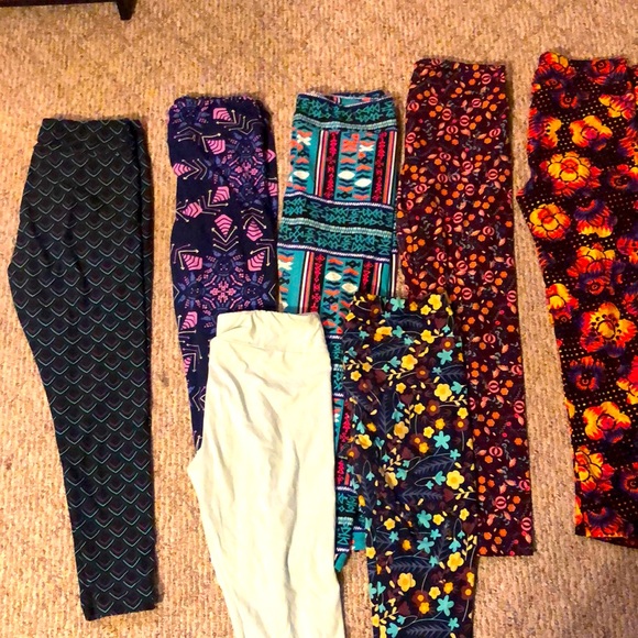 LuLaRoe Pants - Lot of 7 pairs of LuLaroe TC Leggings